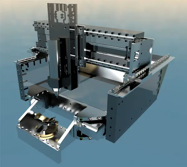 Steel frame version — overall layout